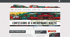Desktop Screenshot of microfinancetransparency.com